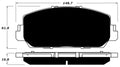 Porterfield Brake Pads for 2014 ACURA RLX