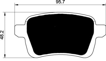 Porterfield Brake Pads for 2015 FIAT 500L
