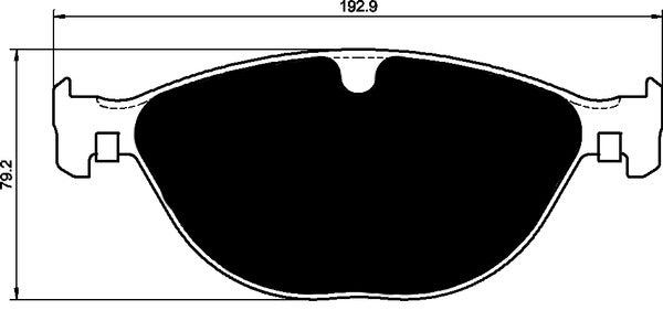 Porterfield Brake Pads for 2016 JAGUAR F-TYPE S