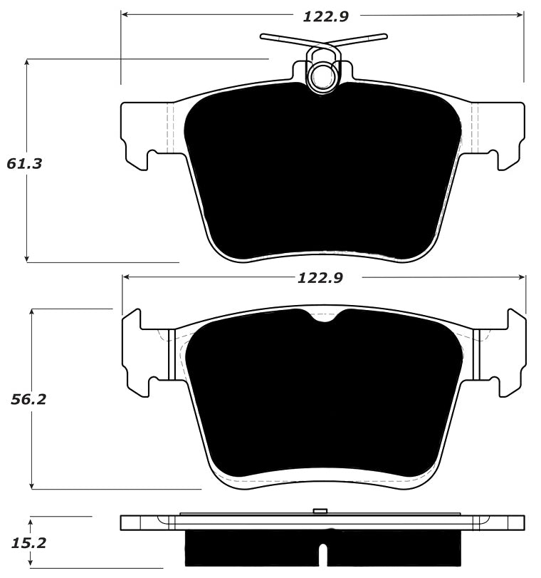 Porterfield Brake Pads for 2017 AUDI TTS Coupe