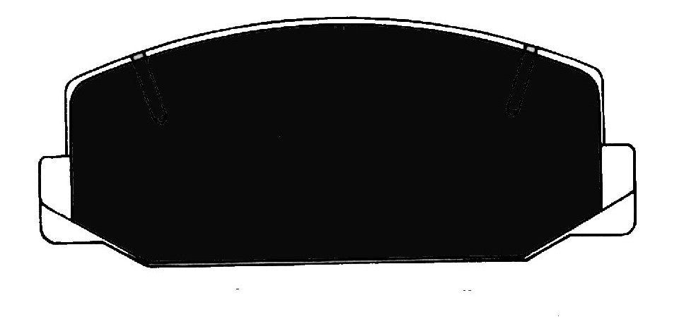 Porterfield Brake Pads for 1974 TOYOTA CORONA RT W/MT