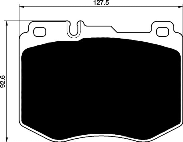 Porterfield Brake Pads for 2017 MERCEDES-BENZ GLC300