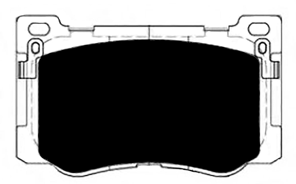 Porterfield Brake Pads for 2017 HYUNDAI GENESIS SEDAN V6
