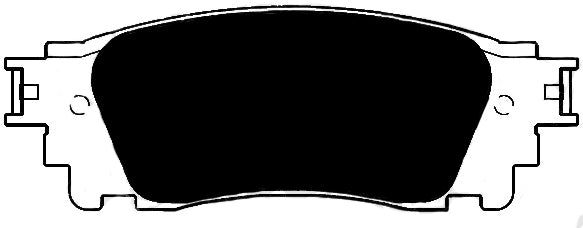 Porterfield Brake Pads for 2017 LEXUS NX200T/ NX300H