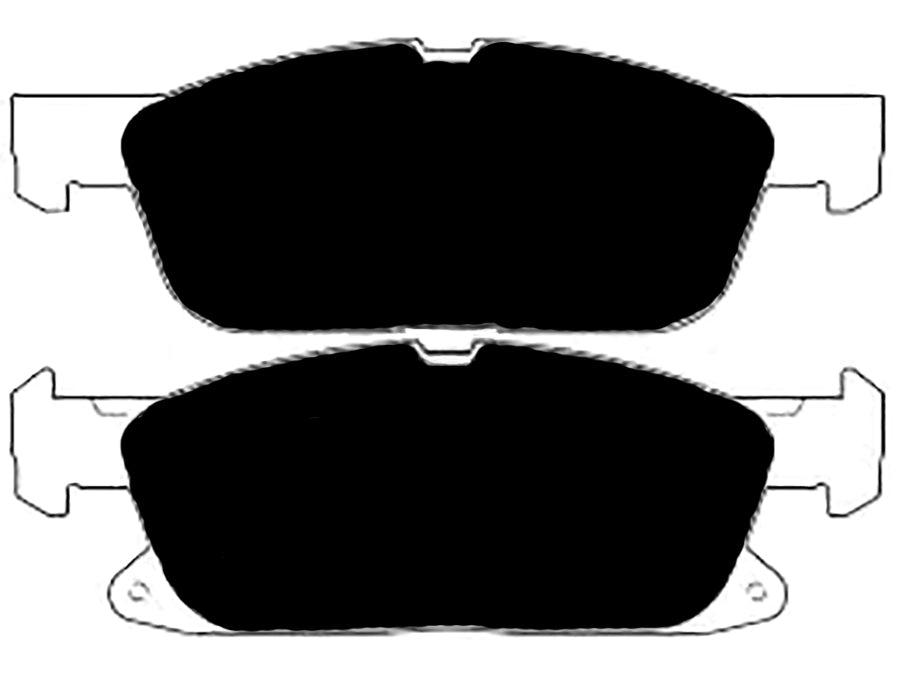 Porterfield Brake Pads for 2015 FORD EDGE