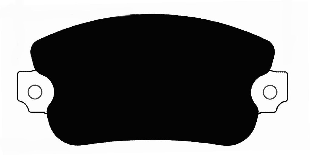 Porterfield Brake Pads for 1980 LANCIA ZAGATO