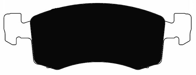 Porterfield Brake Pads for 1985 DODGE DAYTONA ATE F/Caliper