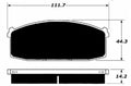 Porterfield Brake Pads for 1985 NISSAN 200SX