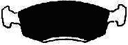 Porterfield Brake Pads for 1988 MERKUR XR4 Ti