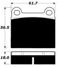 Porterfield Brake Pads for 1976 PORSCHE 914/4