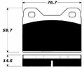 Porterfield Brake Pads for 1973 BMW 2002