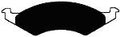 Porterfield Brake Pads for 1992 FORD TAURUS Rear Drum w/Phenolic Piston