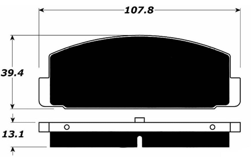 Porterfield Brake Pads for 1986 MAZDA RX 7 - 4 Lug