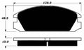 Porterfield Brake Pads for 1986 HONDA ACCORD Coupe