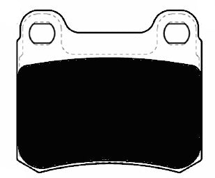 Porterfield Brake Pads for 1993 MERCEDES-BENZ 300E 4MATIC