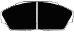 Porterfield Brake Pads for 1988 HONDA PRELUDE Si