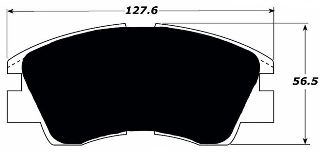 Porterfield Brake Pads for 1989 MITSUBISHI Montero 4cyl