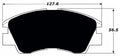 Porterfield Brake Pads for 1988 MITSUBISHI Pickup
