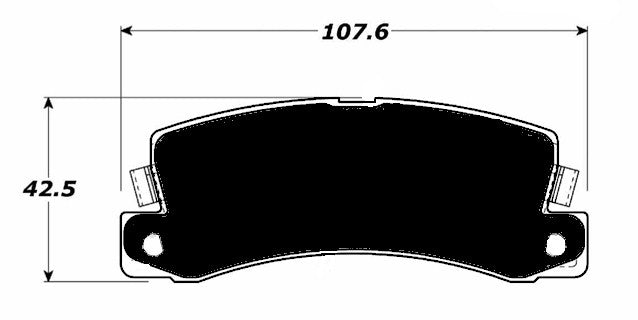 Porterfield Brake Pads for 1988 TOYOTA COROLLA Coupe GTS