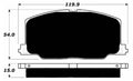 Porterfield Brake Pads for 1991 TOYOTA CAMRY