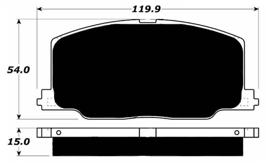 Porterfield Brake Pads for 1992 TOYOTA CELICA GT
