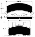 Porterfield Brake Pads for 1993 GMC SUBURBAN 1500 4WD