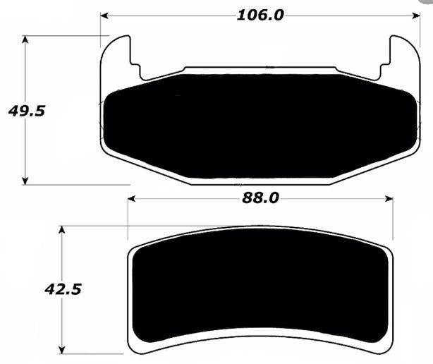 Porterfield Brake Pads for 1992 BUICK REGAL