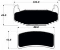 Porterfield Brake Pads for 1989 OLDSMOBILE CUTLASS SUPREME (W BODY)