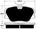 Porterfield Brake Pads for 1995 MERCEDES-BENZ E300