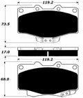 Porterfield Brake Pads for 2002 TOYOTA 4RUNNER