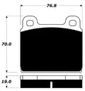 Porterfield Brake Pads for 1983 VOLKSWAGEN TRANSPORTER