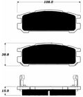 Porterfield Brake Pads for 1996 SUBARU LEGACY WAGON OUTBACK