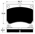 Porterfield Brake Pads for 1992 MAZDA MX-3 4 Cyl