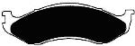 Porterfield Brake Pads for 2001 JEEP CHEROKEE with 10" Rear Shoe