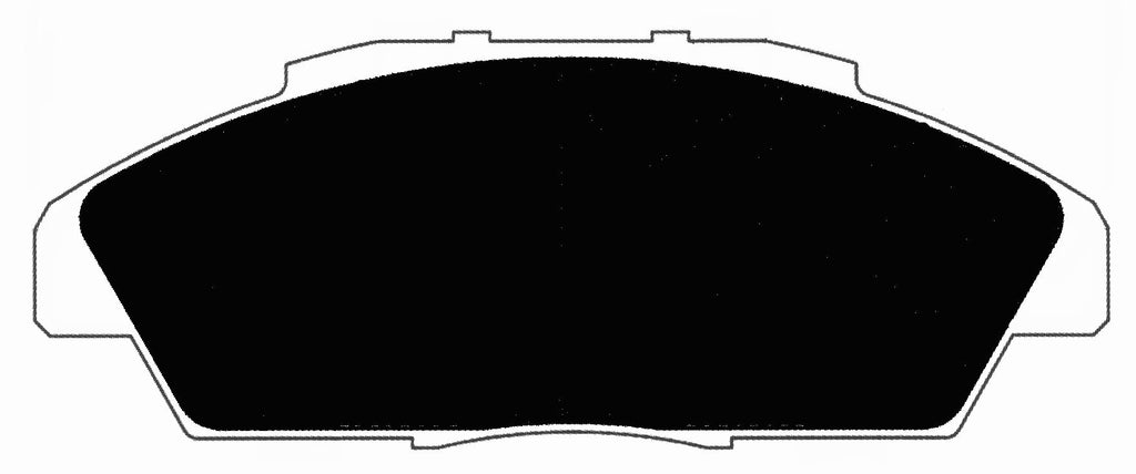 Porterfield Brake Pads for 1992 HONDA ACCORD Sedan - Nissin Front Caliper R/Drum