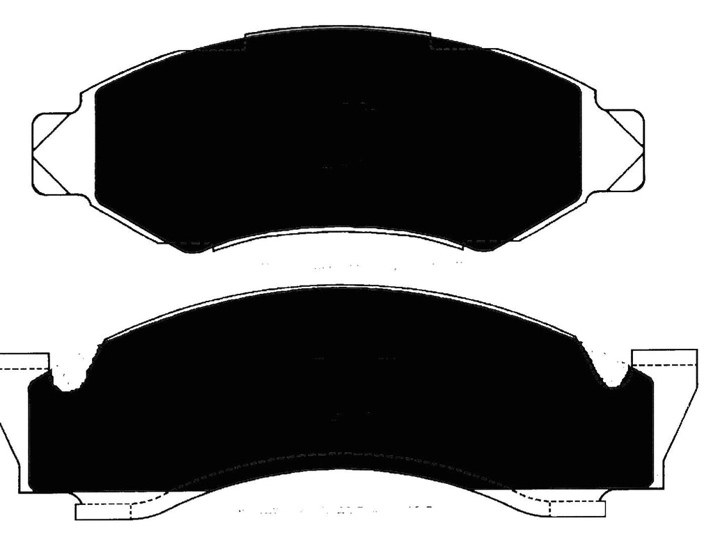 Porterfield Brake Pads for 1983 FORD BRONCO
