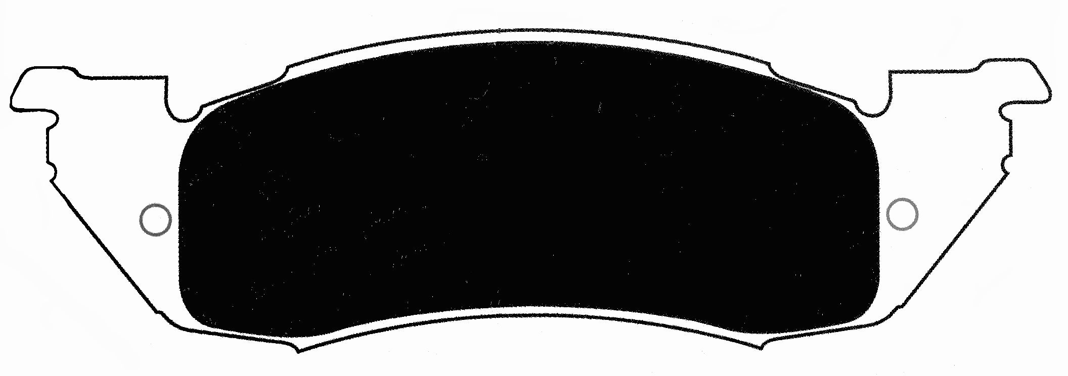 Porterfield Brake Pads for 1992 DODGE DAKOTA 4WD 10'' Rear Shoe