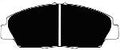 Porterfield Brake Pads for 1994 HONDA PRELUDE SE