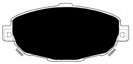 Porterfield Brake Pads for 1997 LEXUS SC 400