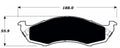Porterfield Brake Pads for 1999 NISSAN QUEST