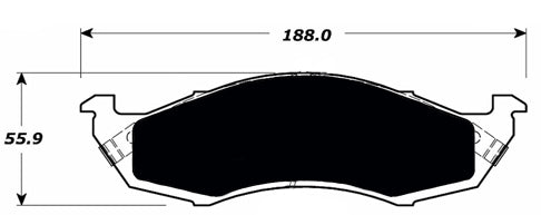 Porterfield Brake Pads for 1996 NISSAN QUEST