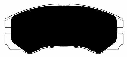 Porterfield Brake Pads for 1999 HONDA PASSPORT 4WD