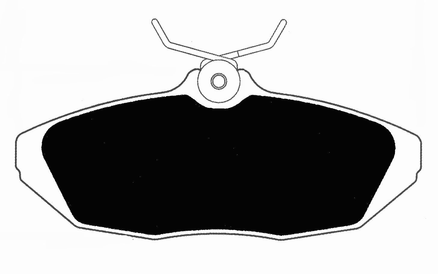 Porterfield Brake Pads for 1993 MERCURY COUGAR w/Rear Discs