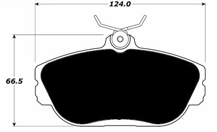 Porterfield Brake Pads for 1994 FORD TAURUS R/Disc