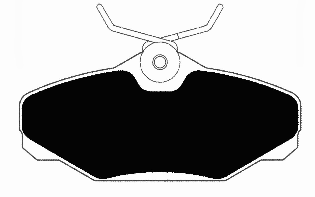 Porterfield Brake Pads for 2001 FORD TAURUS R/Disc