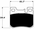 Porterfield Brake Pads for 1988 MERCEDES-BENZ 190E 2.6L w/ASR