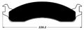 Porterfield Brake Pads for 1998 FORD F350 1 Ton 2WD DRW  3 1/2 Rear Shoe