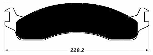 Porterfield Brake Pads for 1998 FORD F350 1 Ton 2WD DRW  3 1/2 Rear Shoe