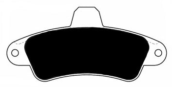 Porterfield Brake Pads for 1999 MERCURY COUGAR w/Rear Discs