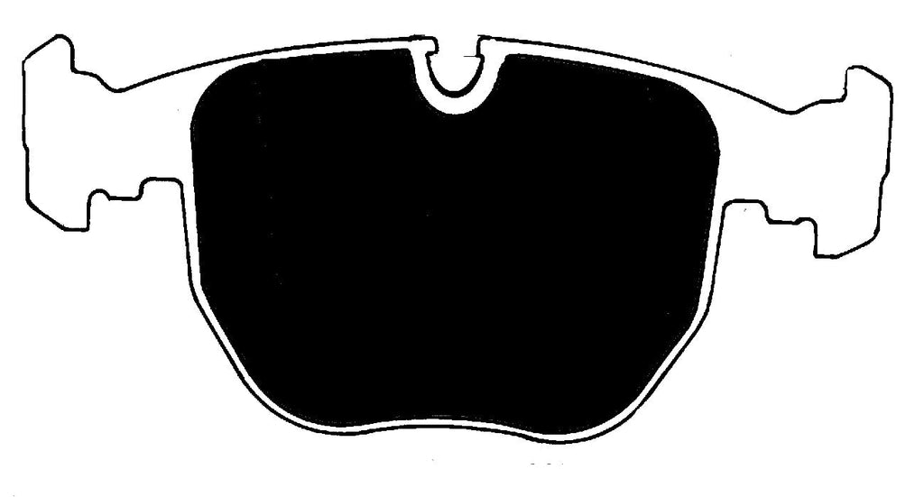 Porterfield Brake Pads for 2002 BMW 530i